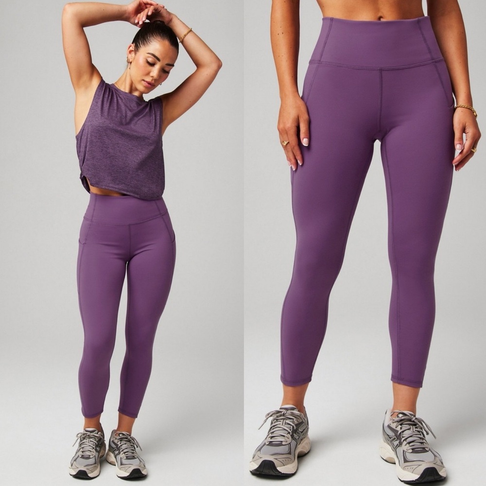 🆕 Fabletics Oasis PureLuxe High Waisted 7/8 Leggings